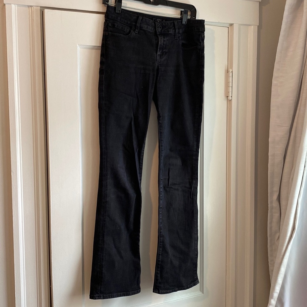 Lucky Brand Lolita Boot charcoal black jeans size 4/27